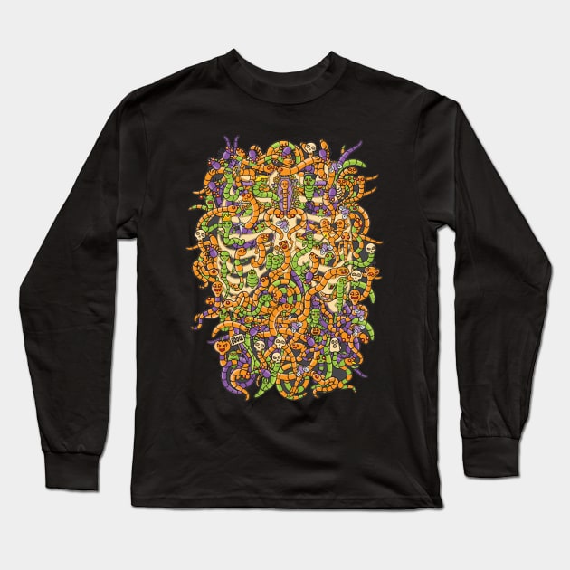 Worms on my body Long Sleeve T-Shirt by EnriqueV242